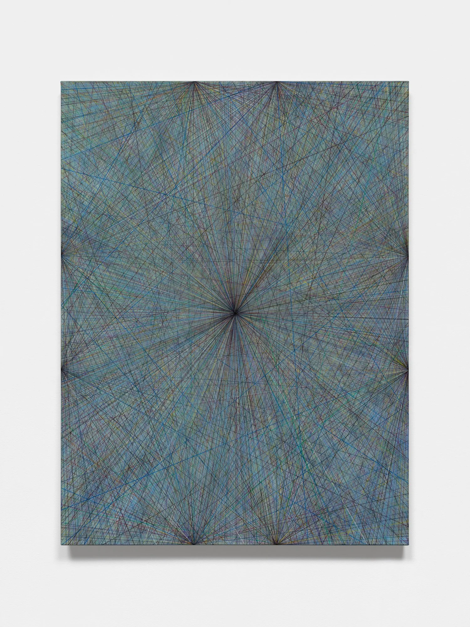 Tekhelet | Acrylic on Canvas | 48x36 | 2026