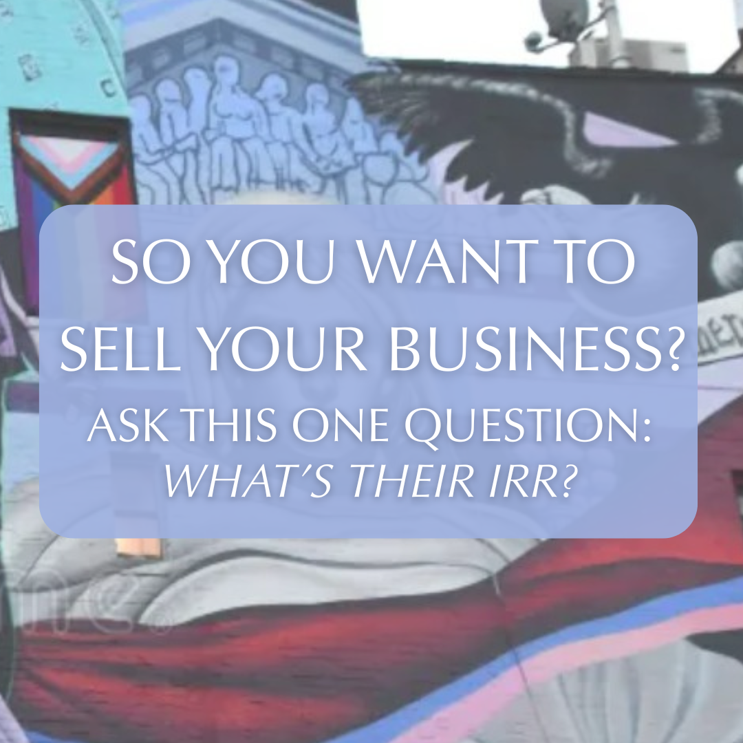So You Want to Sell Your Business? 