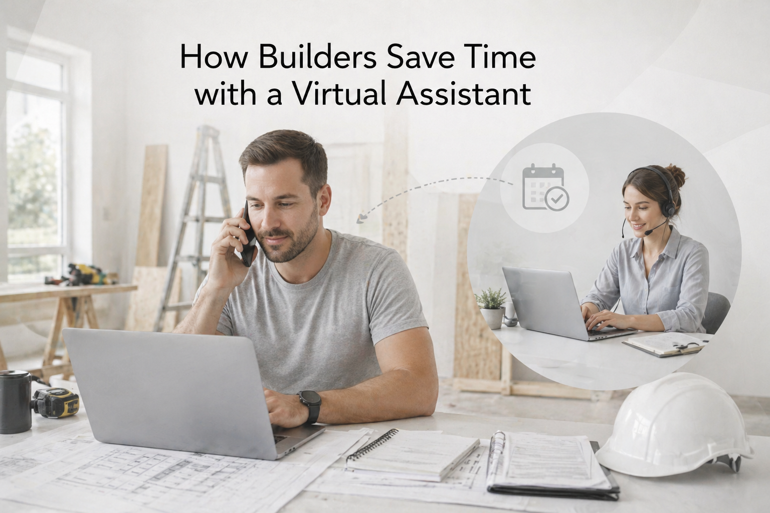 How Builders Save Time with a Virtual Assistant