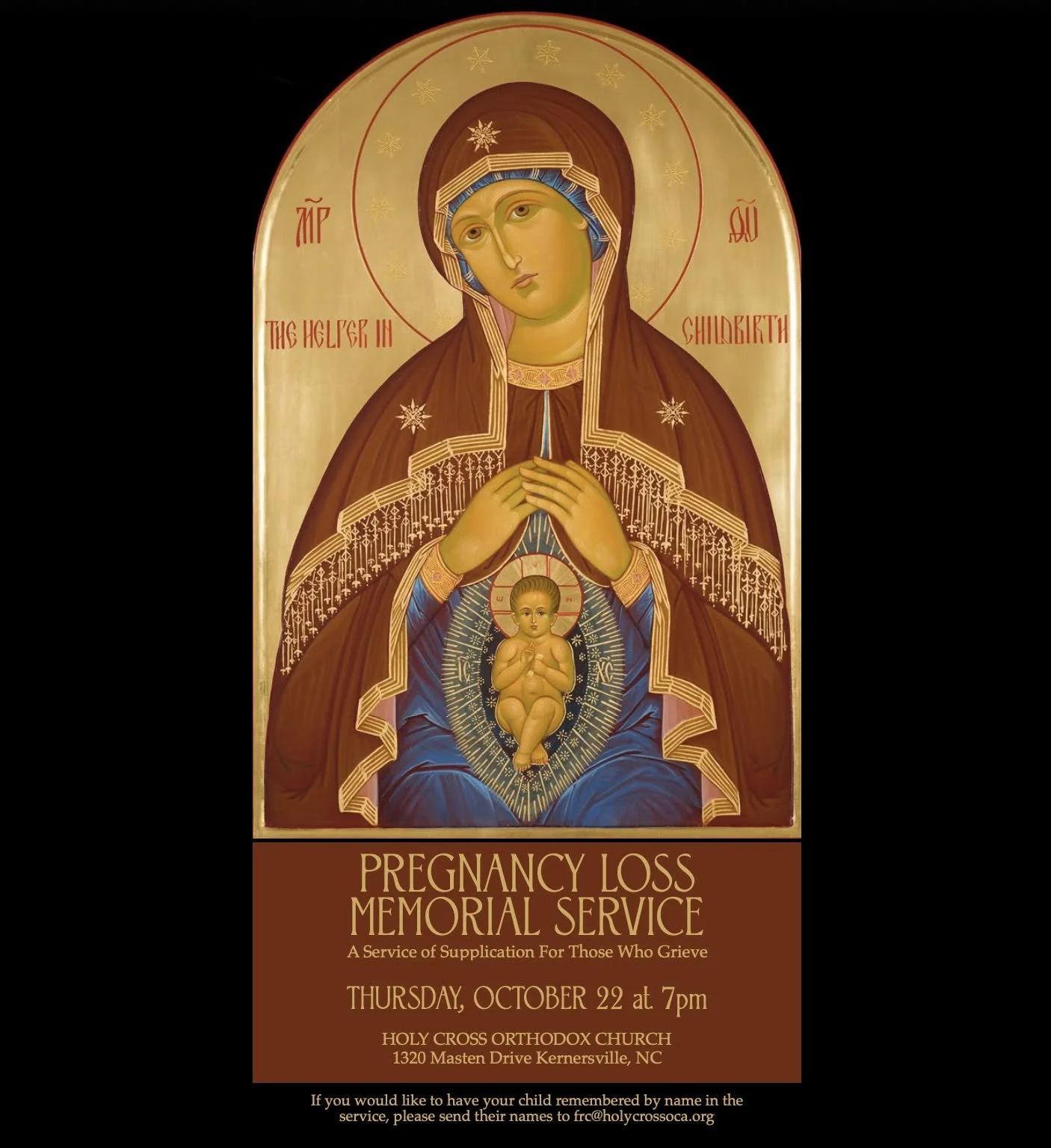 Pregnancy Loss Memorial Information