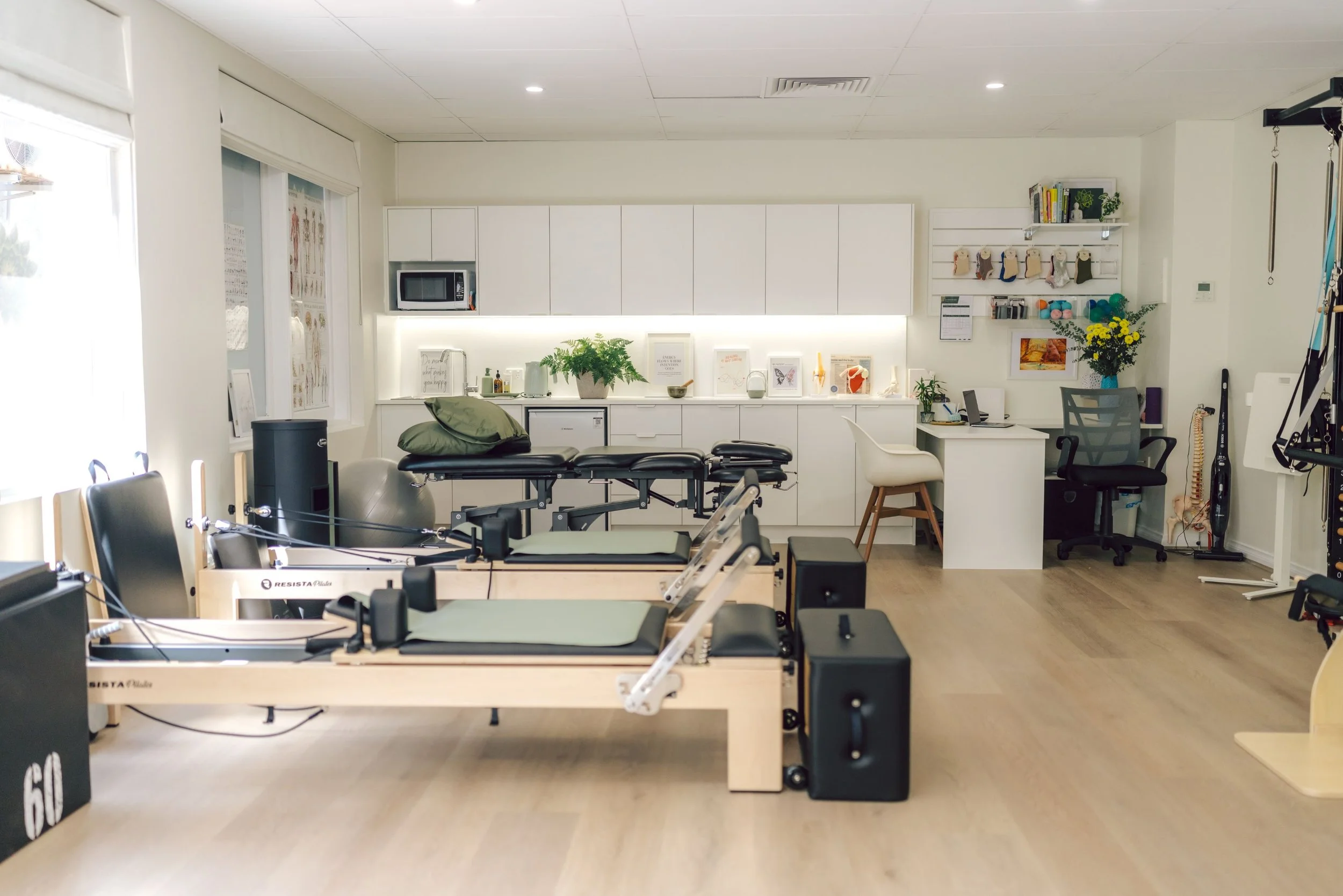 Strength and rehabilitation equipment inside CDS Physio & Wellness in Nedlands