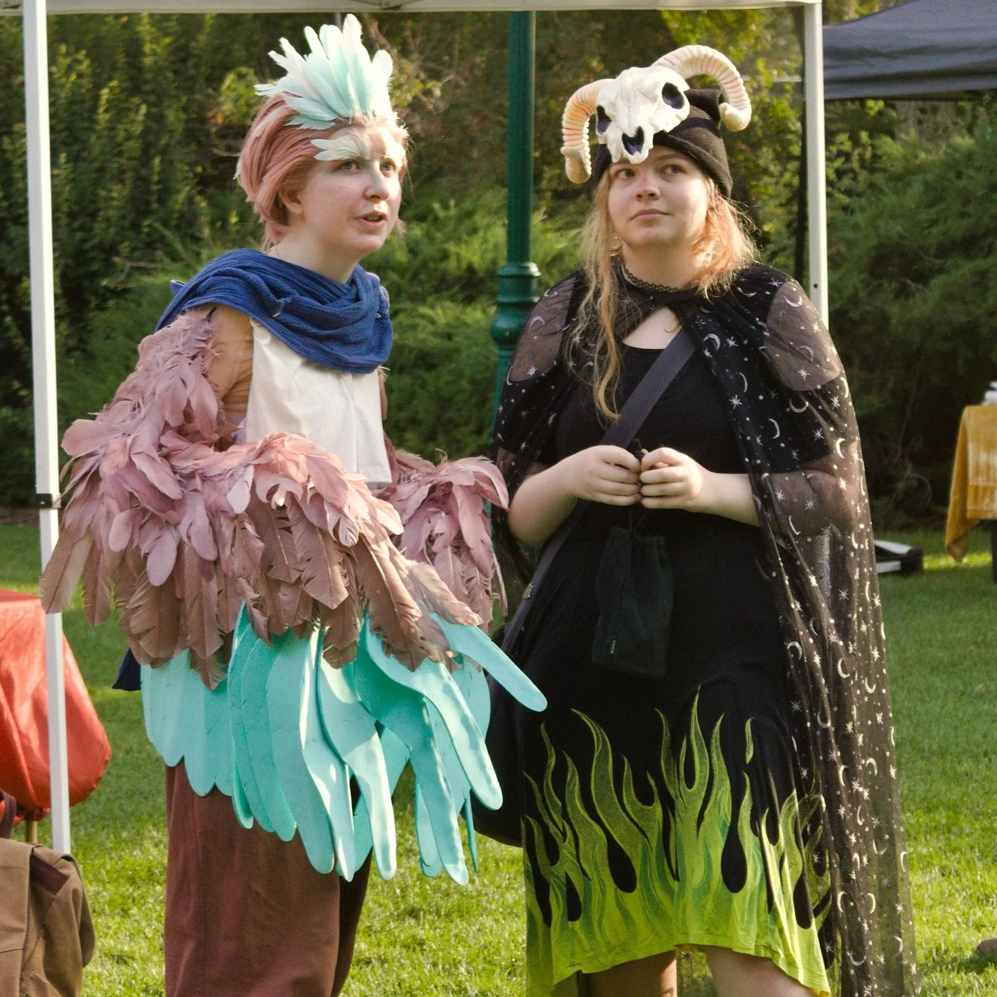 We are well familiar with dressing up here in Fort Lyonhall, even when it&rsquo;s not Halloween! 🤣🌌

👑 Ready to be the hero of our story? Special updates about our upcoming seasons are coming soon! Stay tuned on our socials for more. ✨

#fantasy #