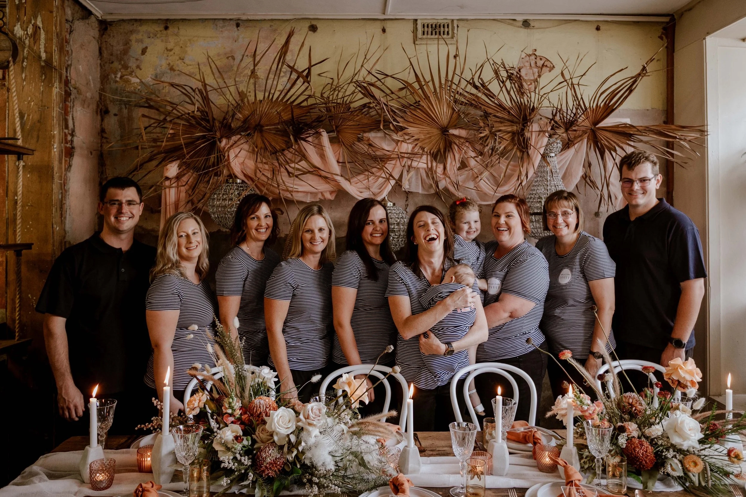 isnt it lovely wedding crew hunter valley