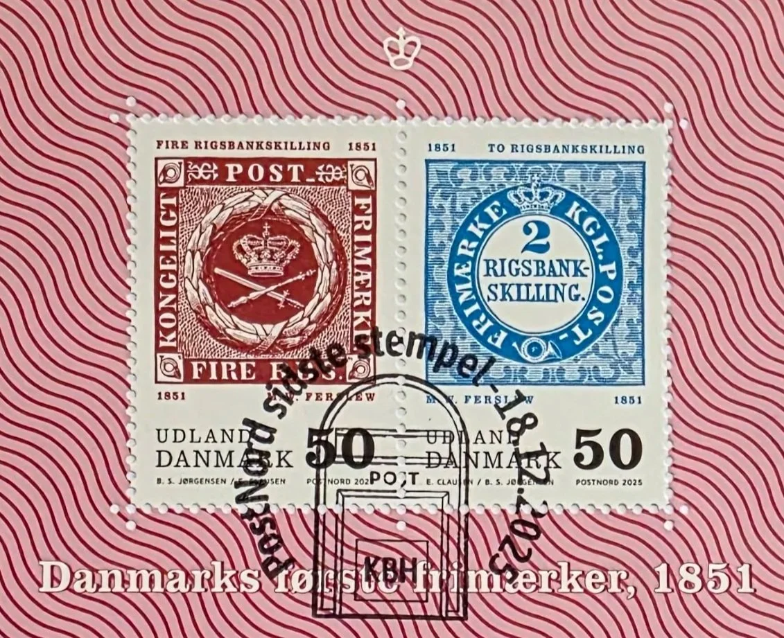 The Last Danish Letter Stamps