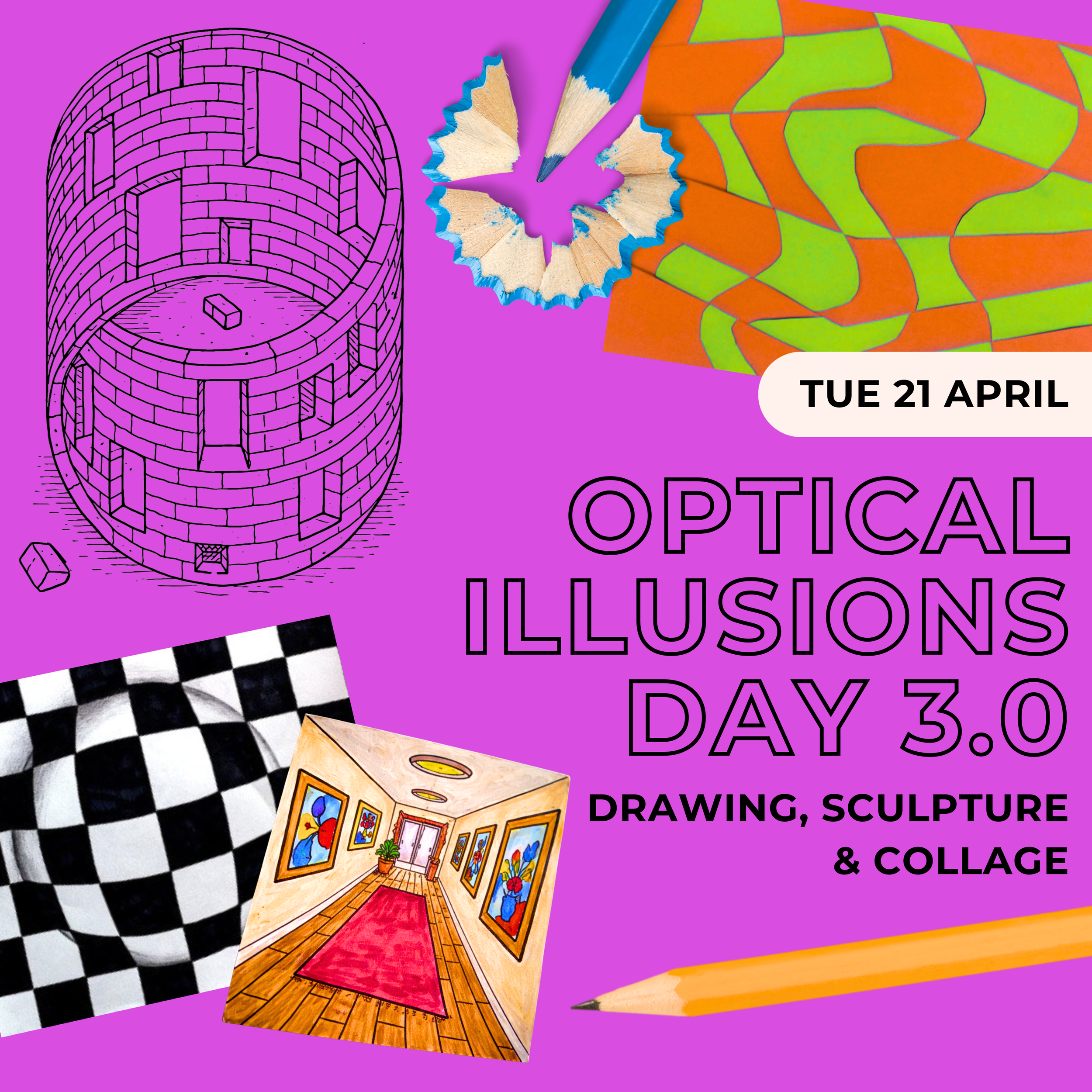 Tue 21th April - Optical Illusions Day 3.0