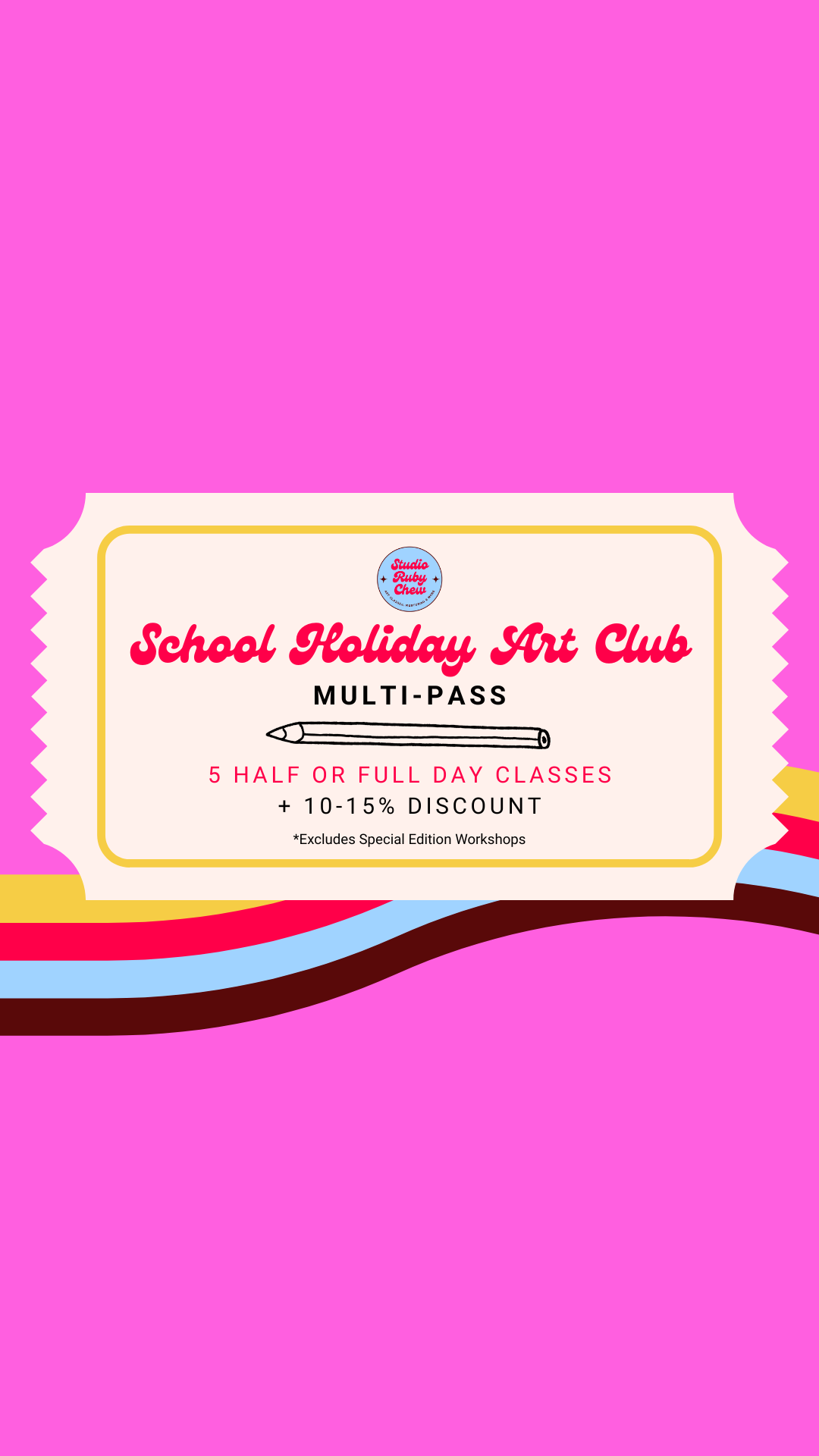 5 Session School Holiday Multi-Pass (JAN '26)