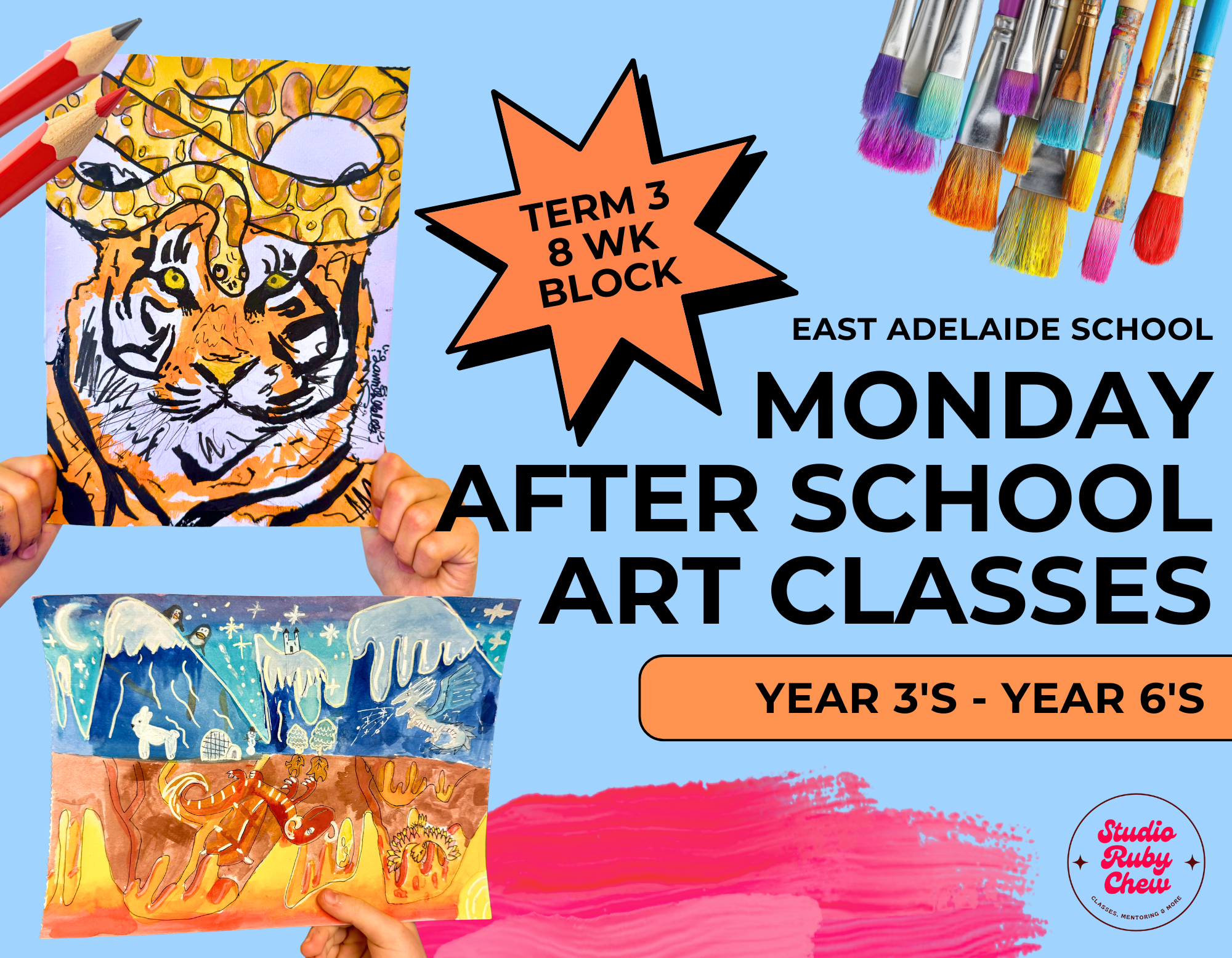 T3 MON After School Art Classes (Yr.3-6)