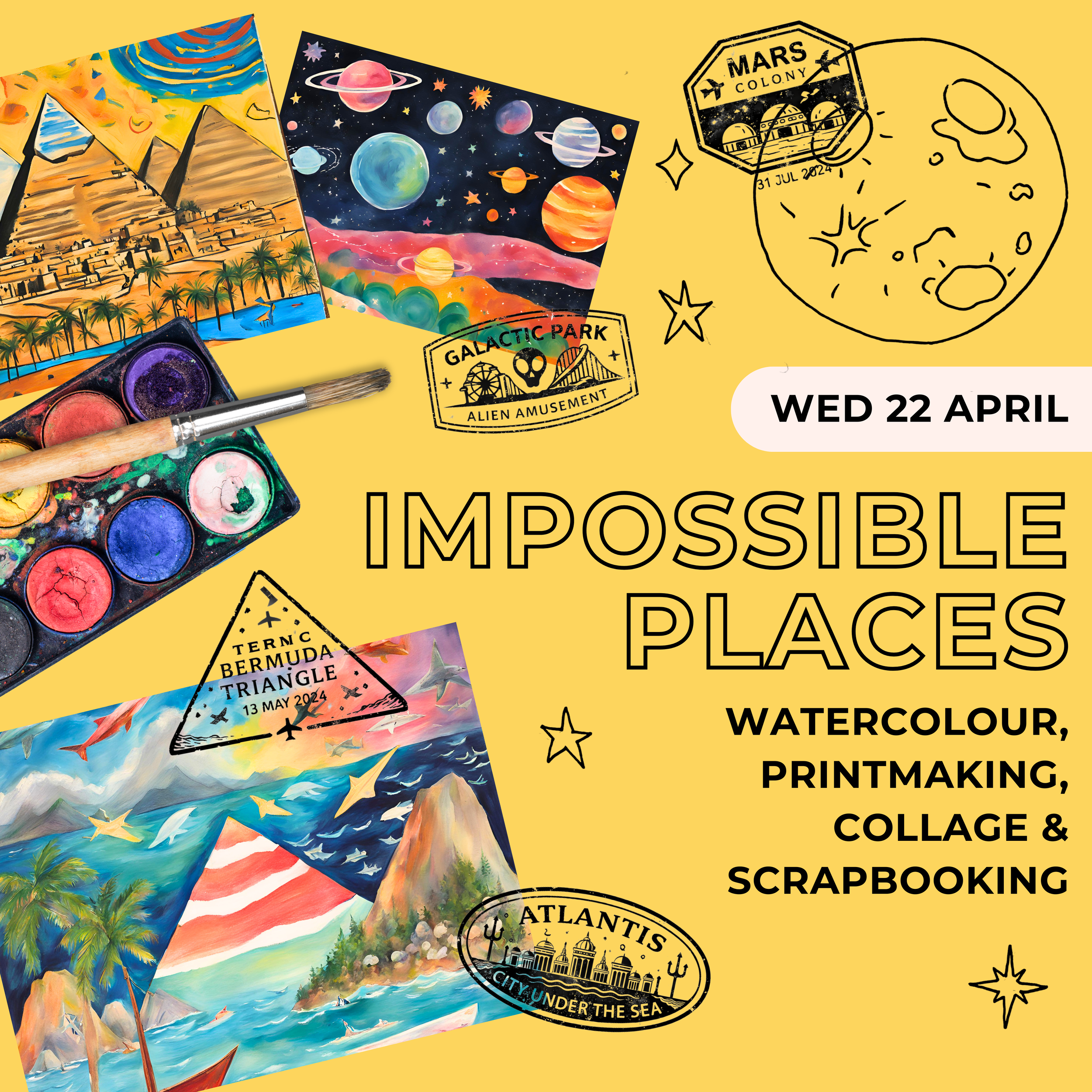 Wed 22nd April - Impossible Places
