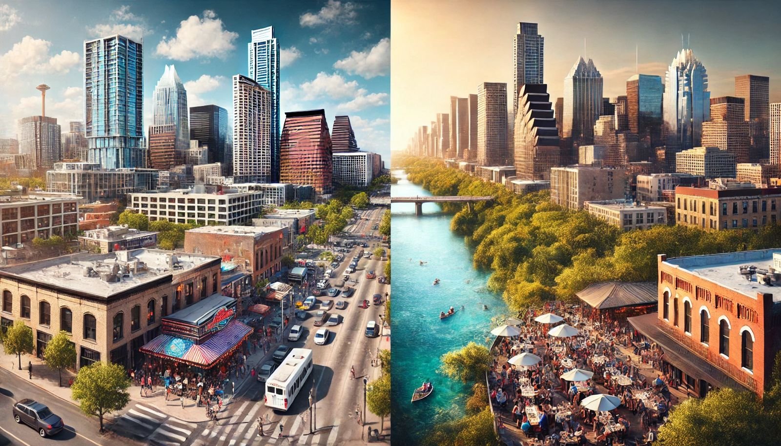 What are the advantages of living in Austin, TX compared to other major cities like NYC?