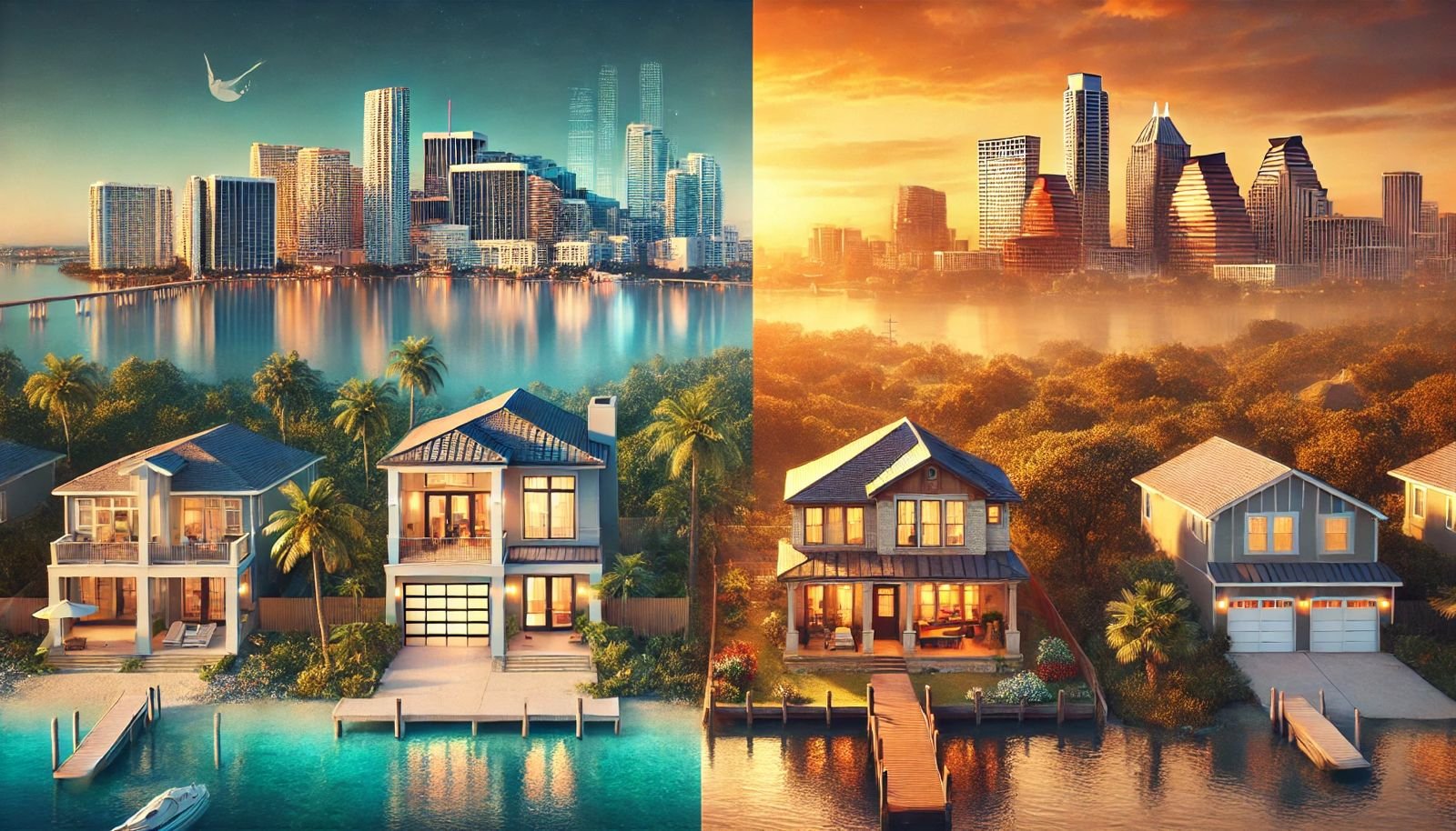 Real Estate: Buying a Home in Miami vs. Austin