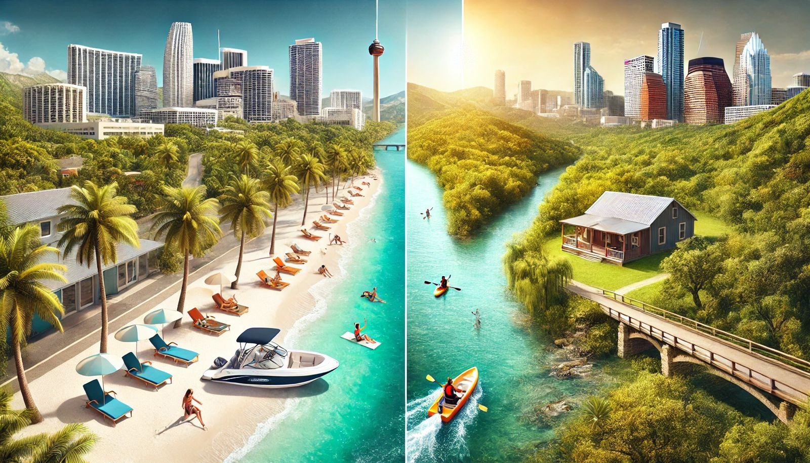 Which City Offers the Best Weekend Getaways? Miami or Austin?