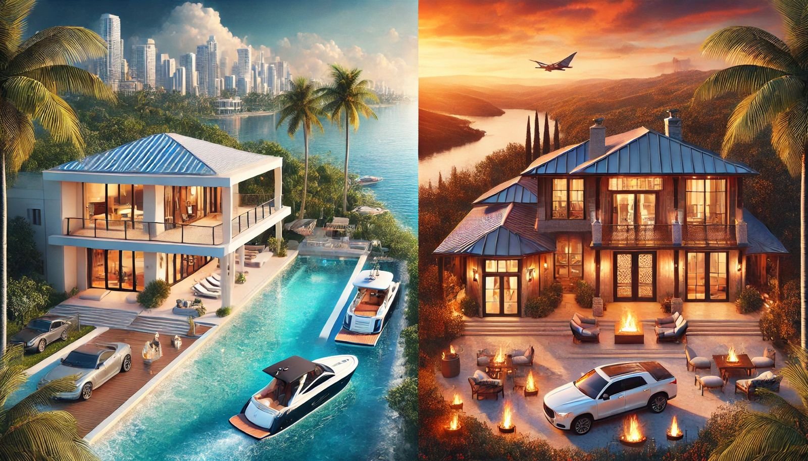 Luxury Living: High-End Real Estate and Lifestyle in Miami vs. Austin