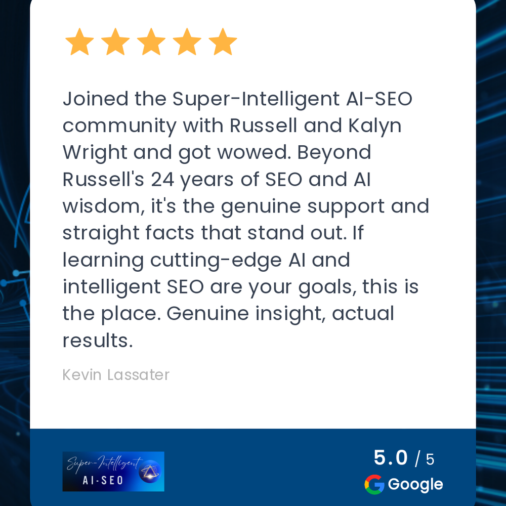 Kevin Lassater Google Review