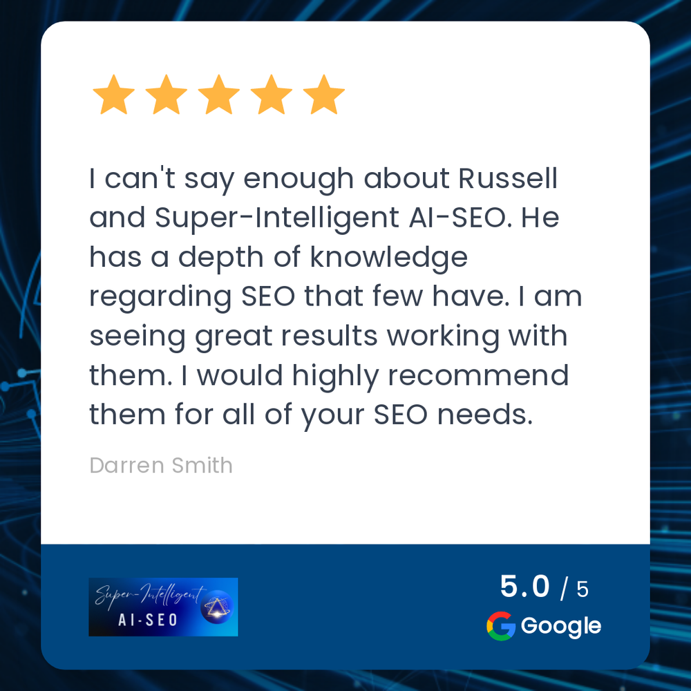 Darren Smith Google Review