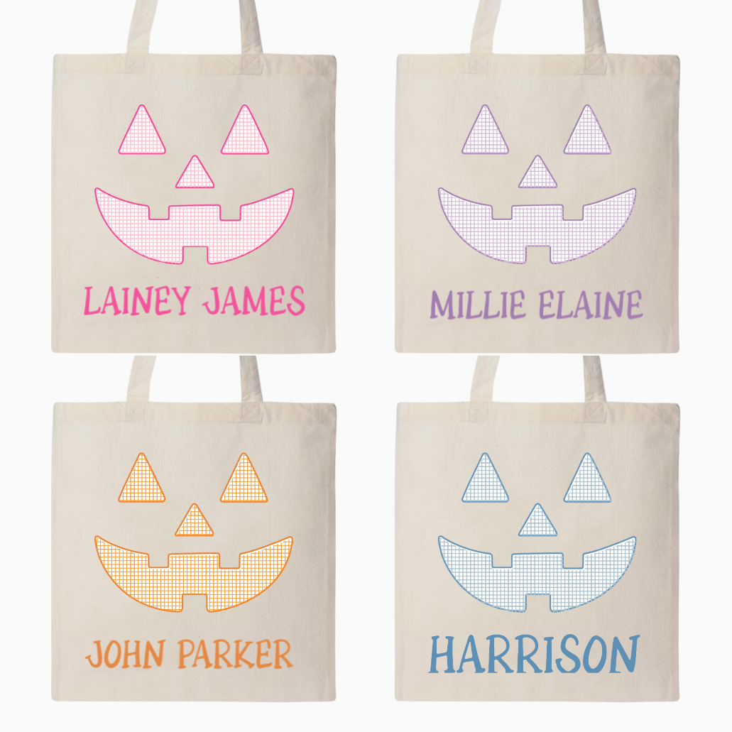Jack-O-Lantern Candy Bag