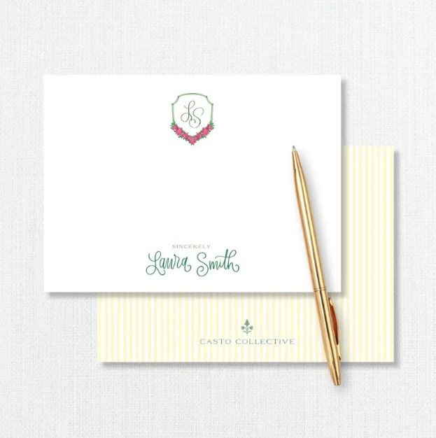 Azalea Crest Custom Stationery