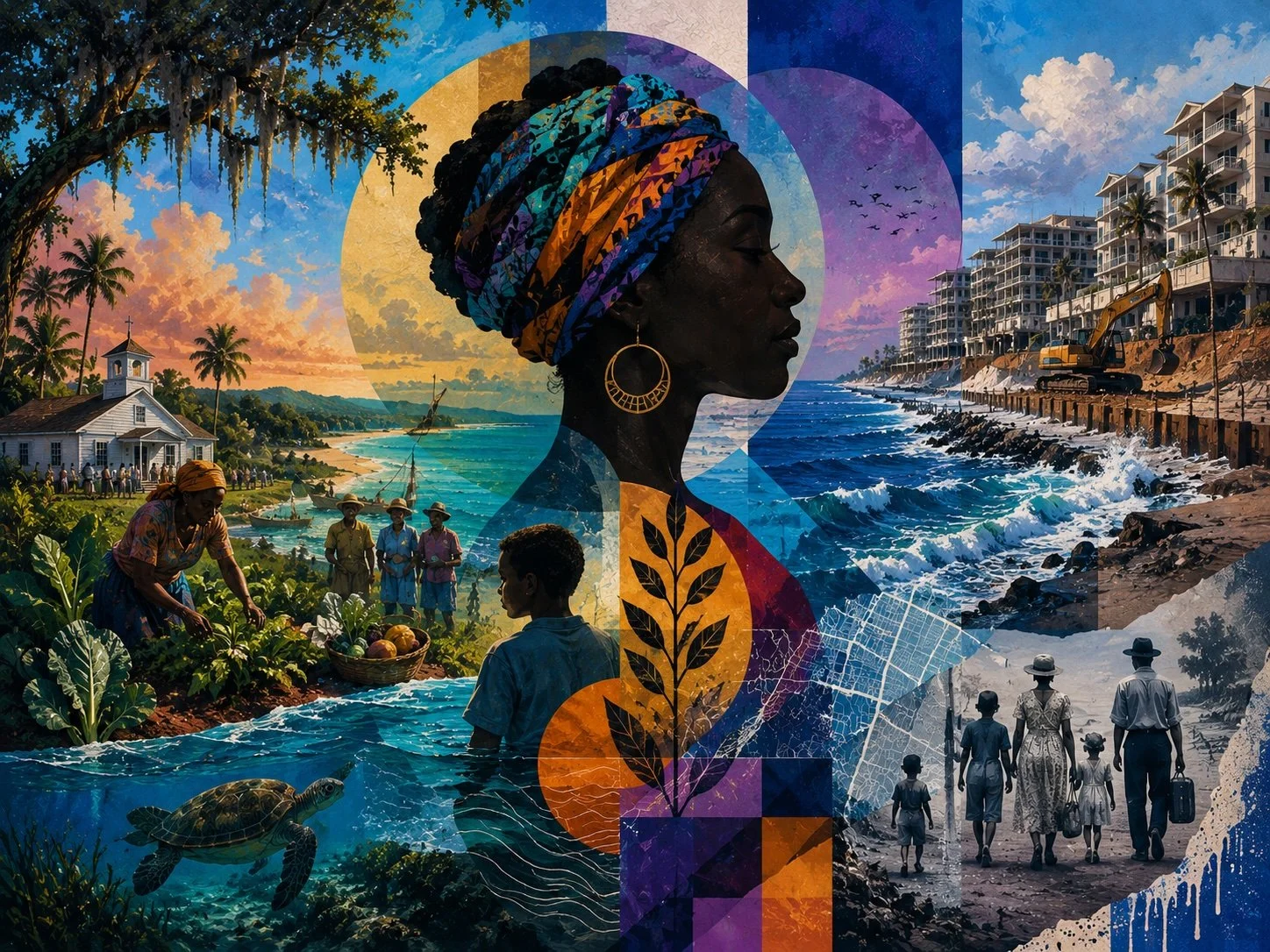 Slow Culture vs Fast Capital: Black Land, Futurism, and the Sea Islands