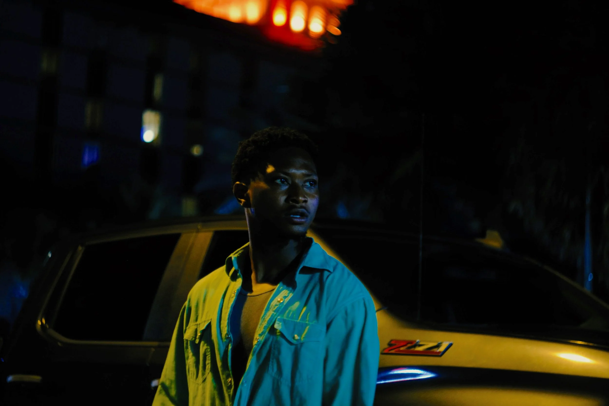 A frame from the original streaming TV series KILL NIRVANA (2026) by Filmmaker Lazarus X.  © 2027 The Lazarus X Archives for Media, Rights & Masters LLC. All Rights Reserved.