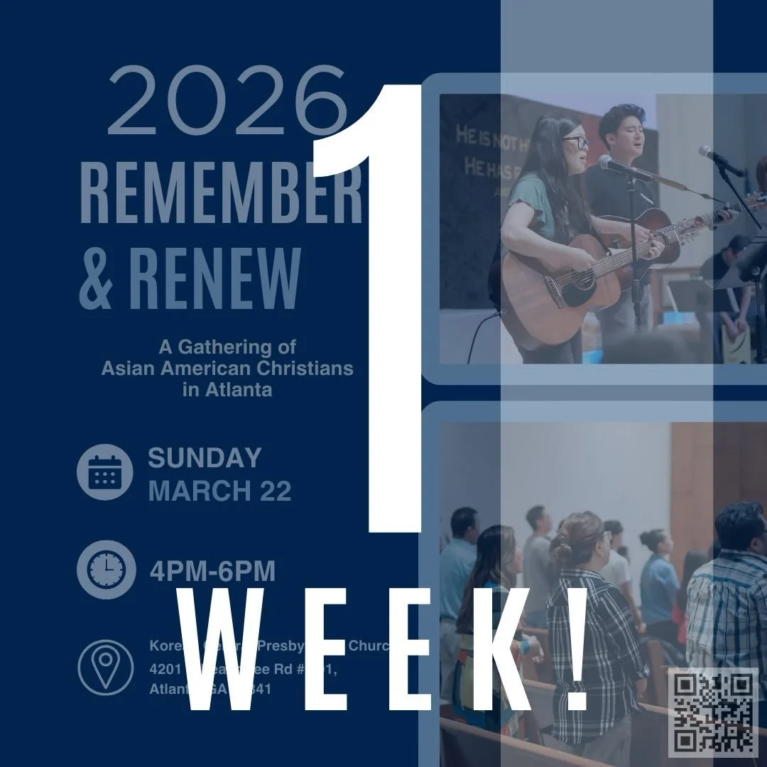JOIN US for Remember &amp; Renew 2026. 🕊️

Five years ago, our community was changed forever by the Atlanta spa shootings. This anniversary, we gather once again to honor those we lost, pursue justice, and find strength in our shared faith and fello