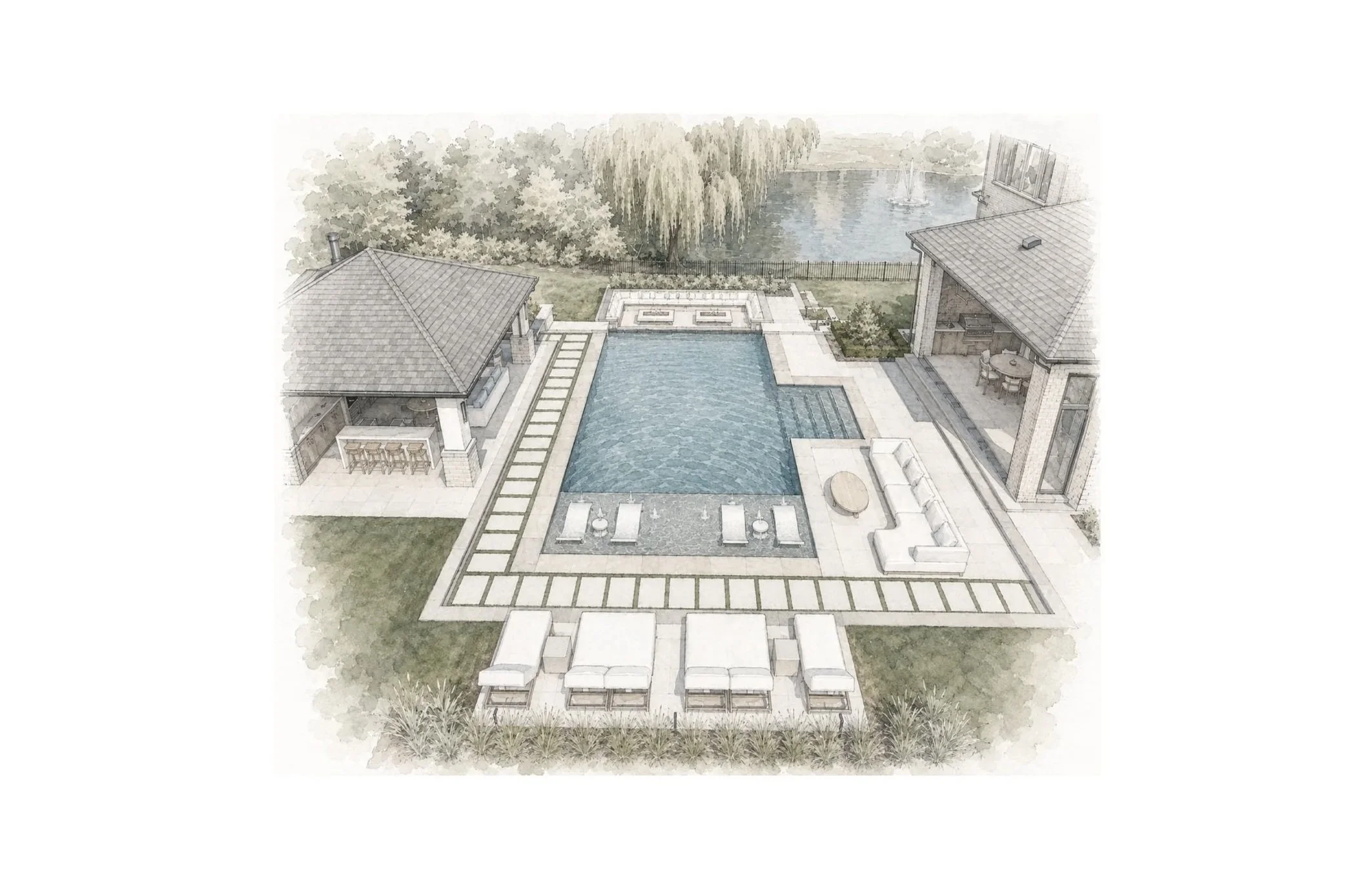 Poolside Retreat
