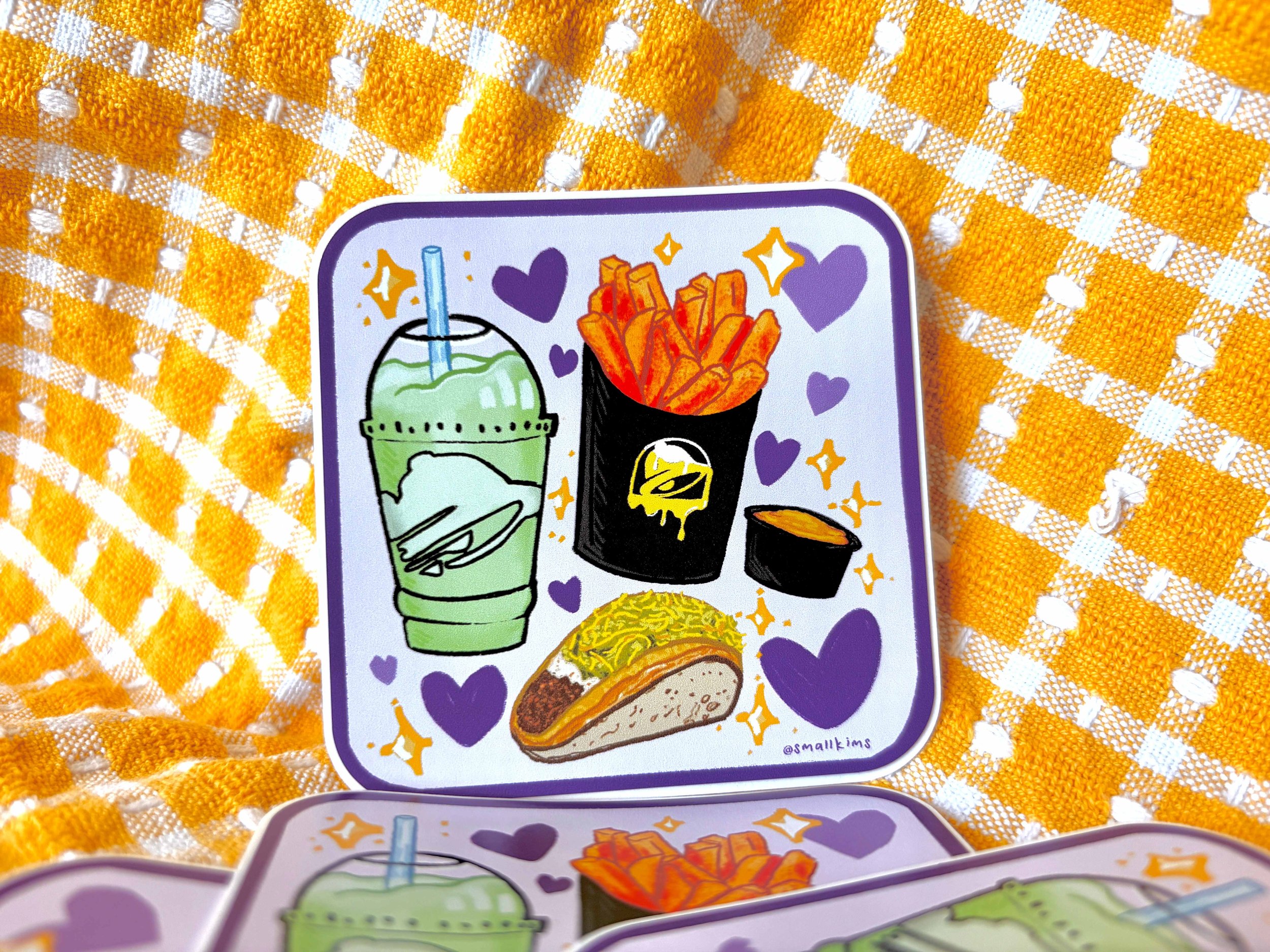 taco bell sticker