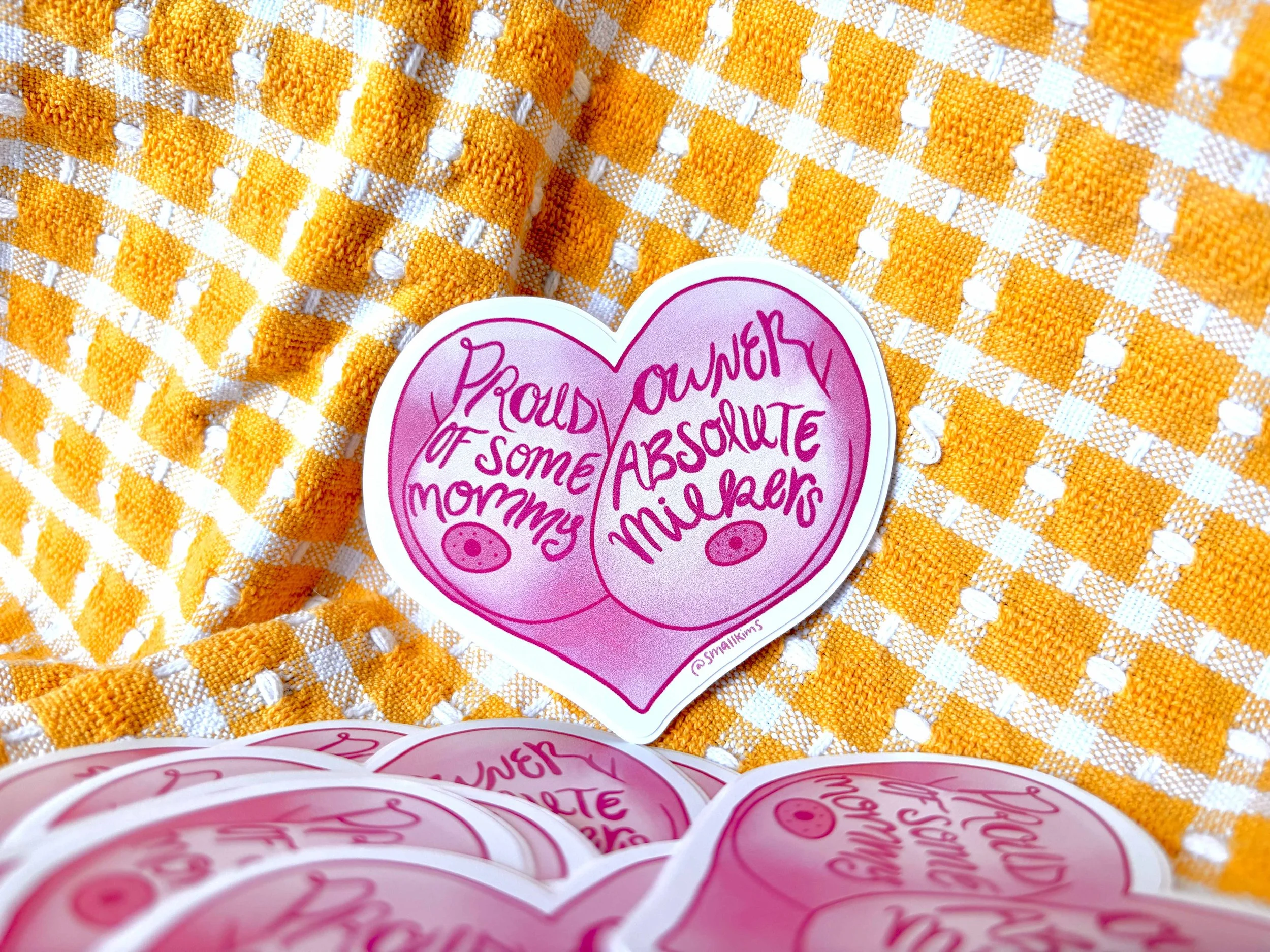 mommy milkers sticker