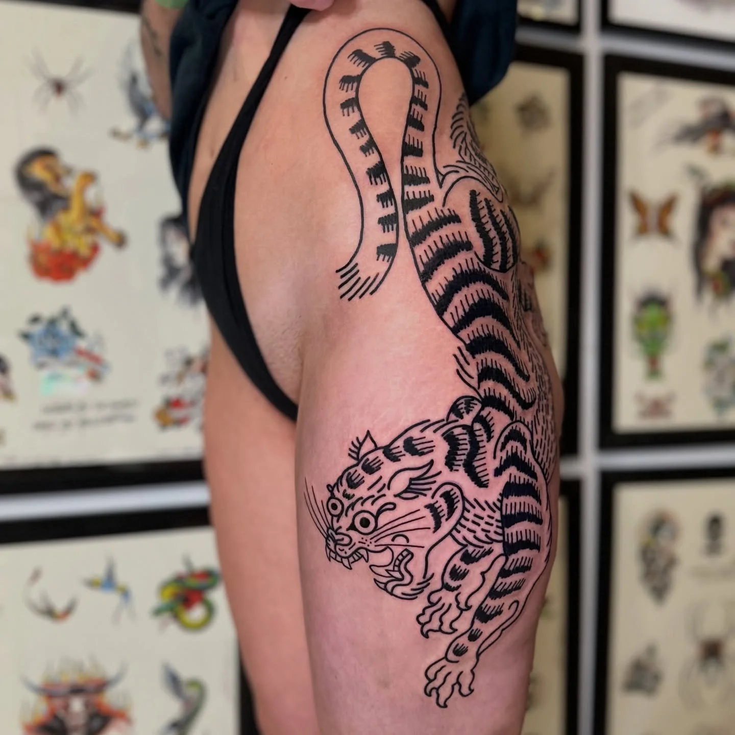 Tattoos available in all styles for all people 🤍