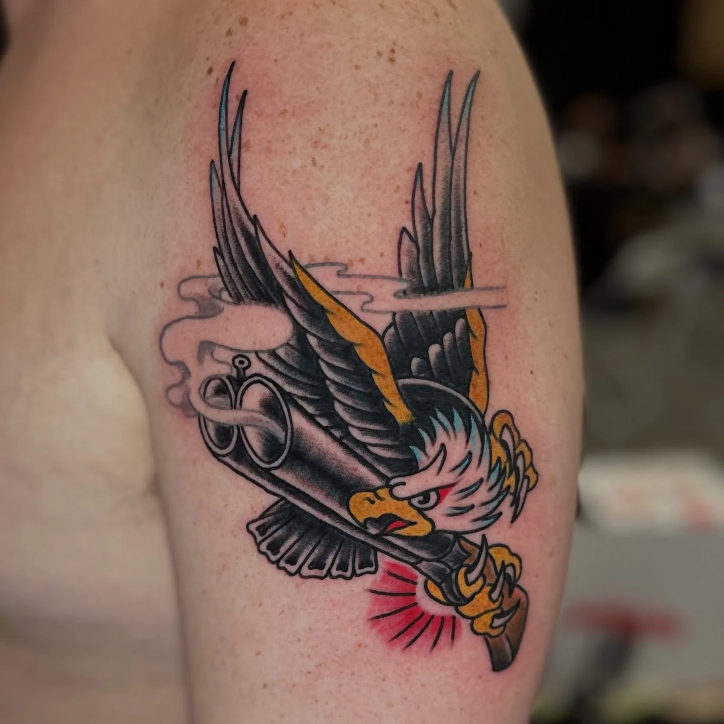 Good times, good friends, good tats, good vibes. Big thanks to @prisoner.of.love and @jdcrowetattoos for having us out @tattooconventions, and even bigger thanks to everyone who got tattooed. 

I ❤️ TATTOOING. See y&rsquo;all next time.
