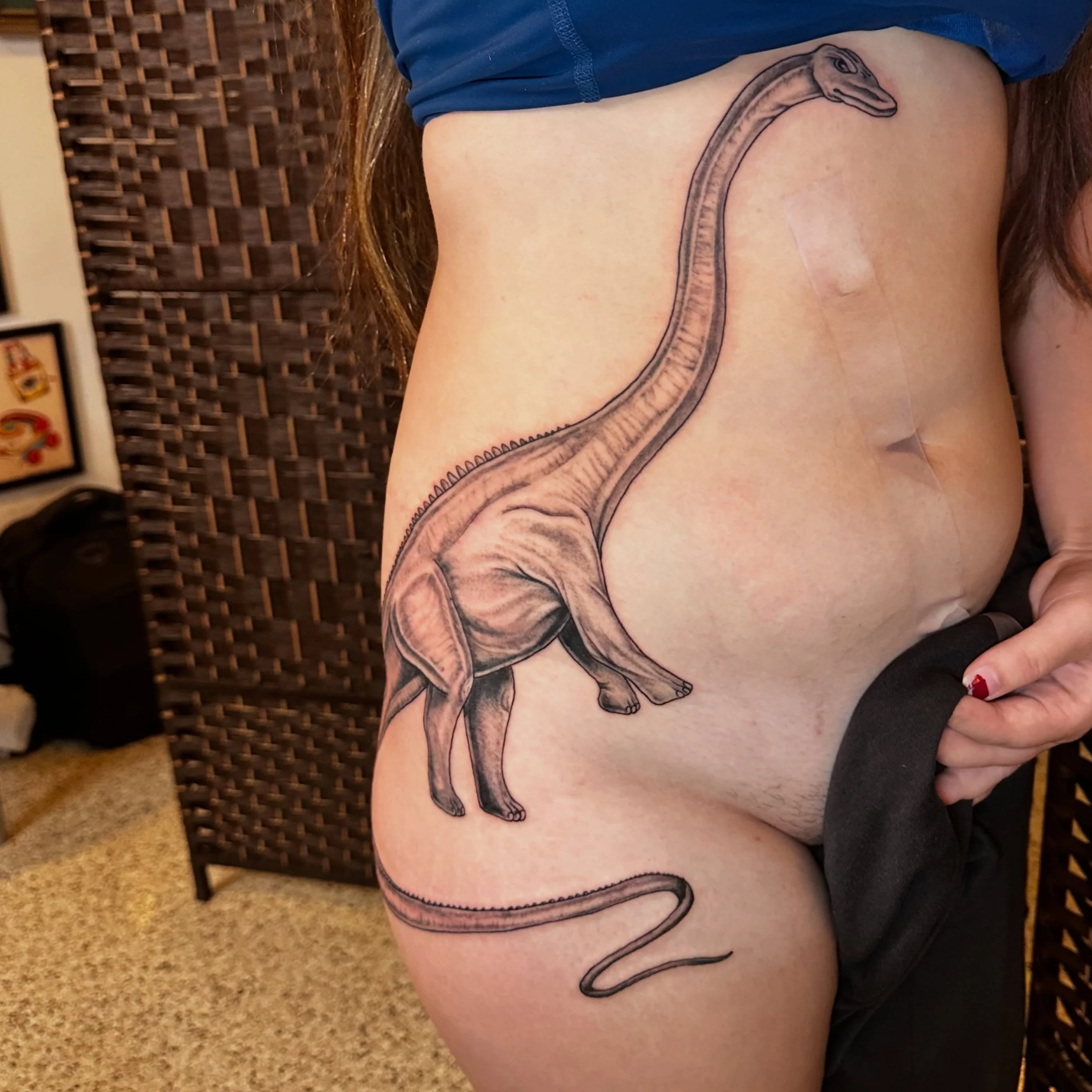 Did y&rsquo;all know diplodocuses could use their tail like a bull whip? Wild. 

@oasis_studio_stl