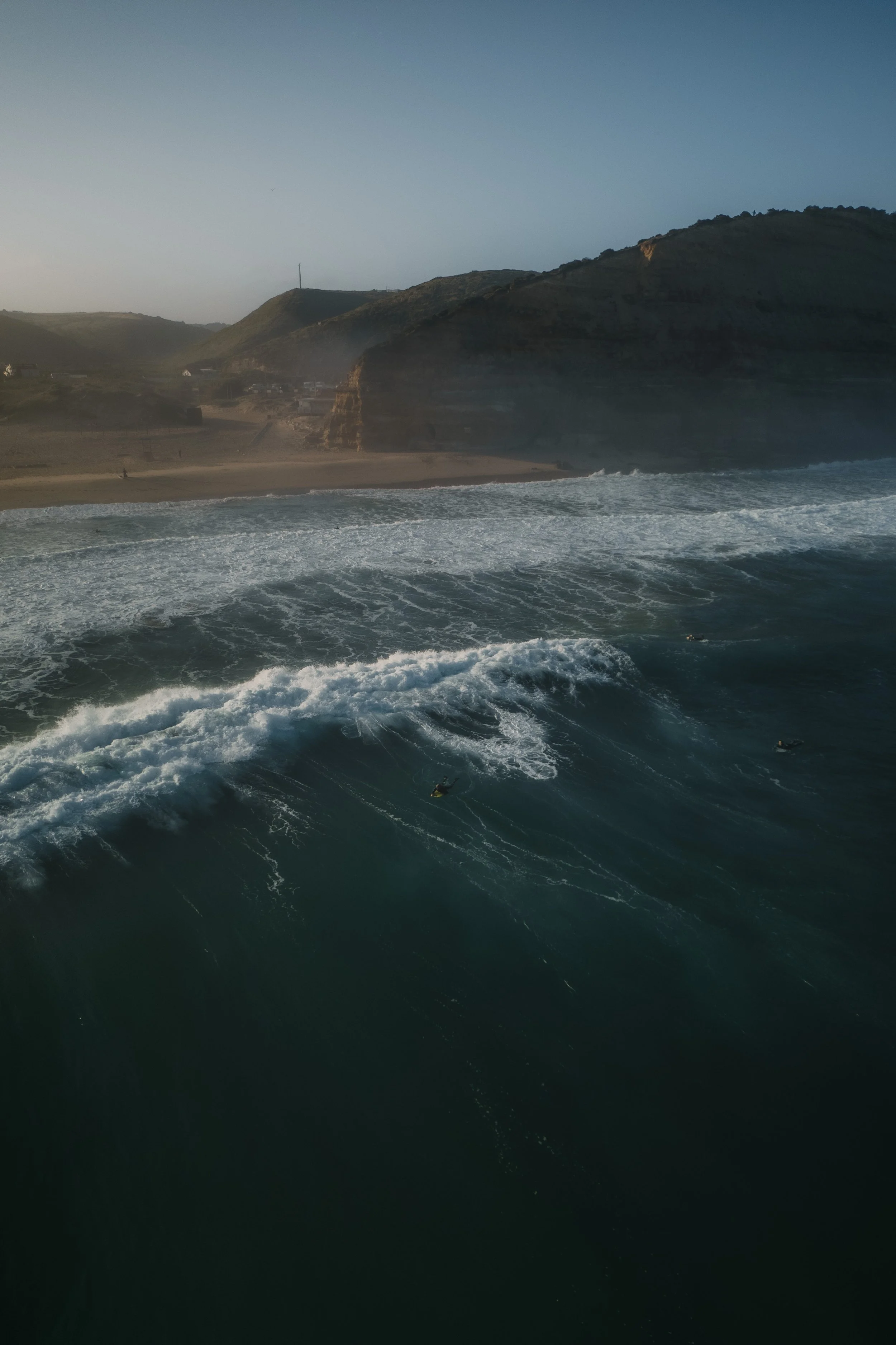 Atlantic wave at Praia do São Julião, Portugal