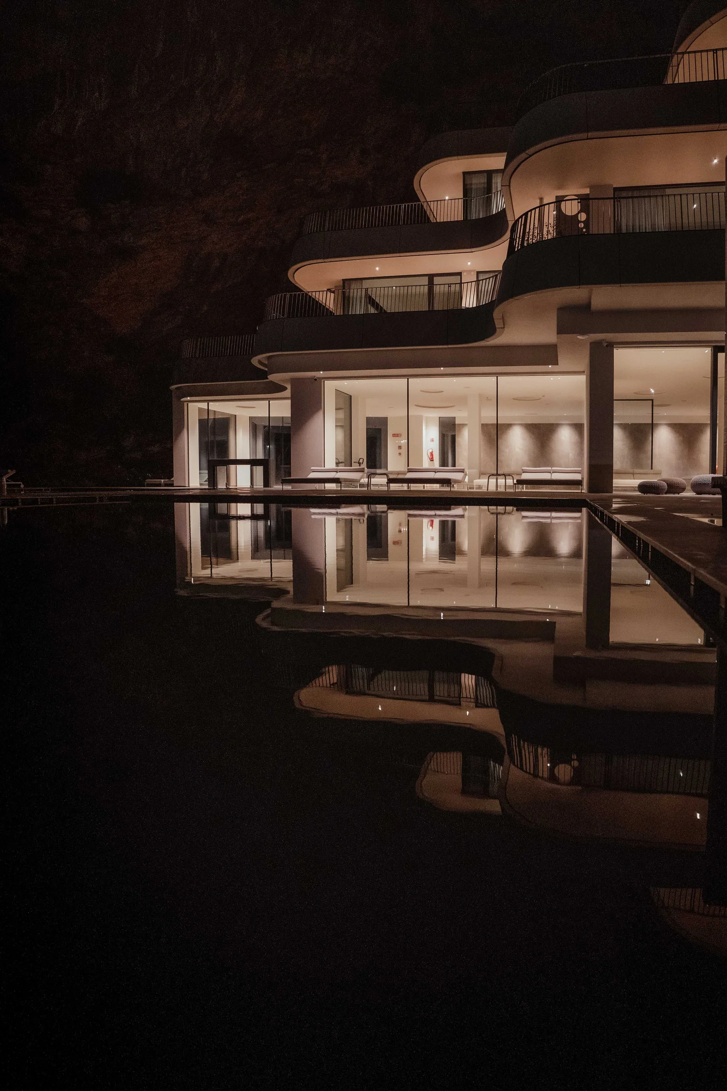 Gardea SoulFamily Resort in Torbole bei Nacht