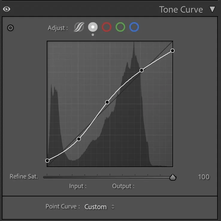 Tone Curve – Controlled Contrast