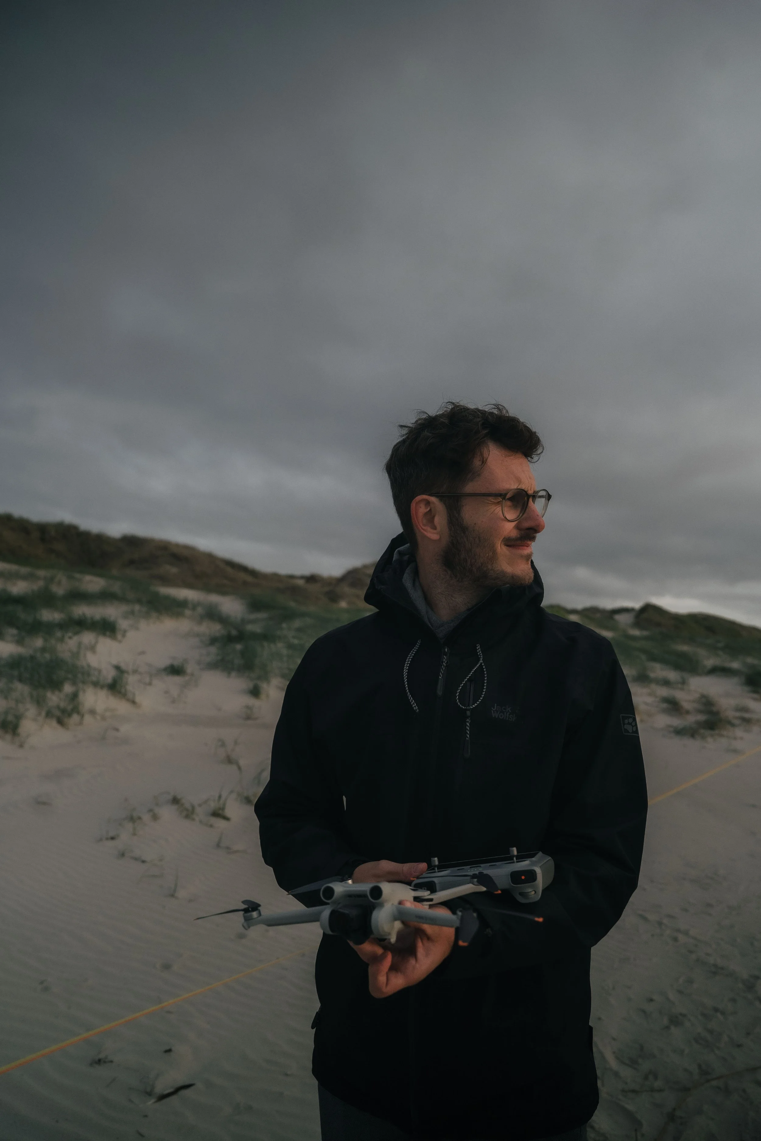 Lightroom Editing: Before and After - Dunes Portrait