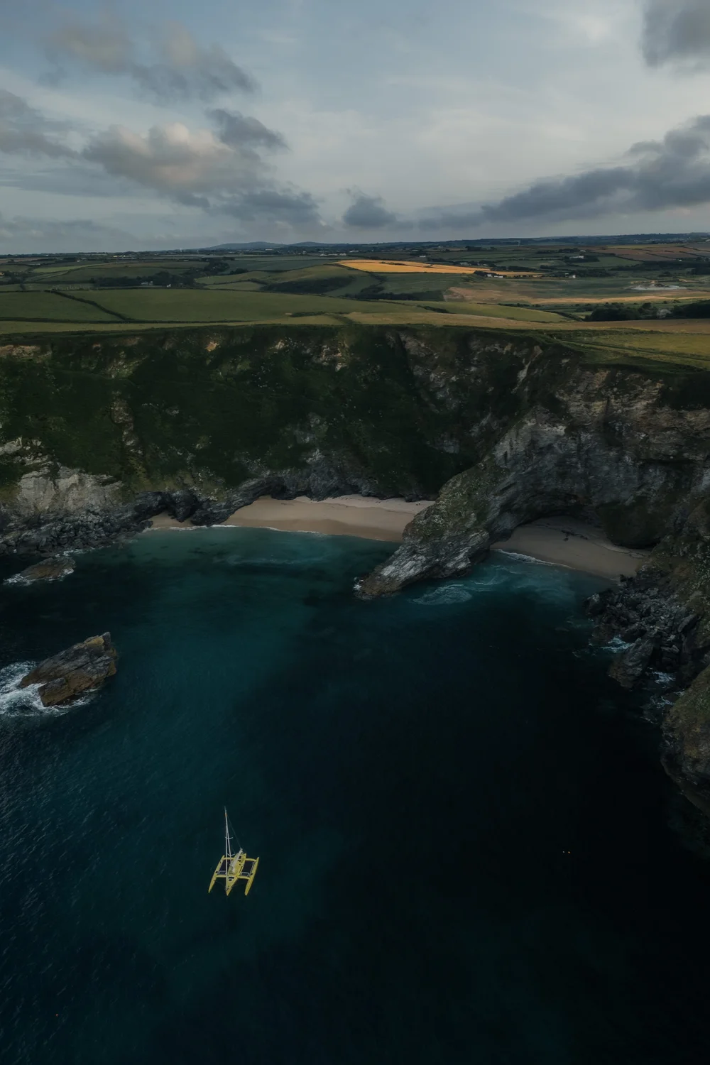 Küste von Cornwall als Beispiel für Lightroom-Bearbeitung
