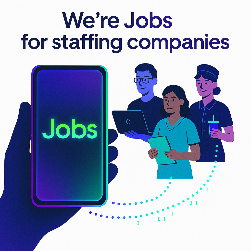 We're Uber for staffing companies
