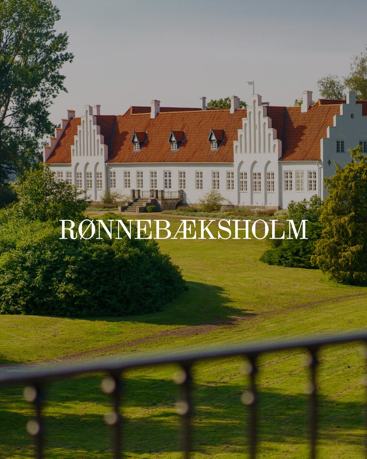 Web design for Rønnebæksholm