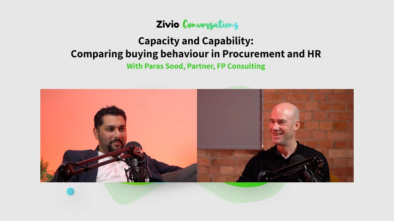 Capacity and Capability: Comparing buying behaviour in Procurement and HR