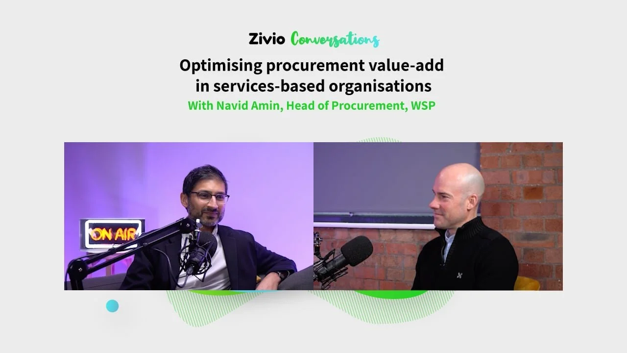 Optimising procurement value-add in services-based organisations