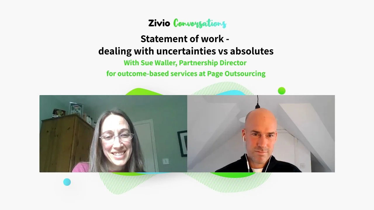 Statement of work - dealing with uncertainties vs absolutes