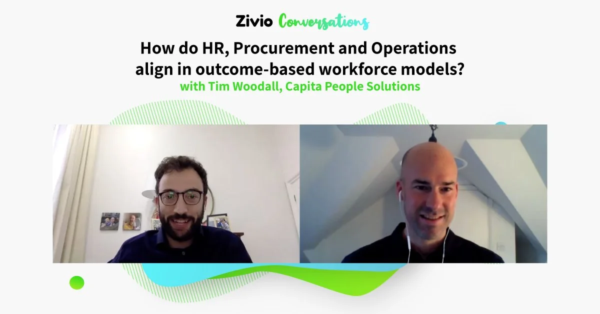 How do HR, Procurement and Operations align in outcome-based workforce models?