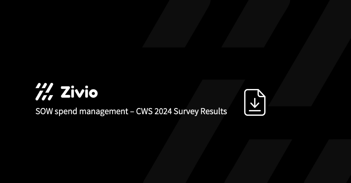 SOW spend management – CWS 2024 Survey Results