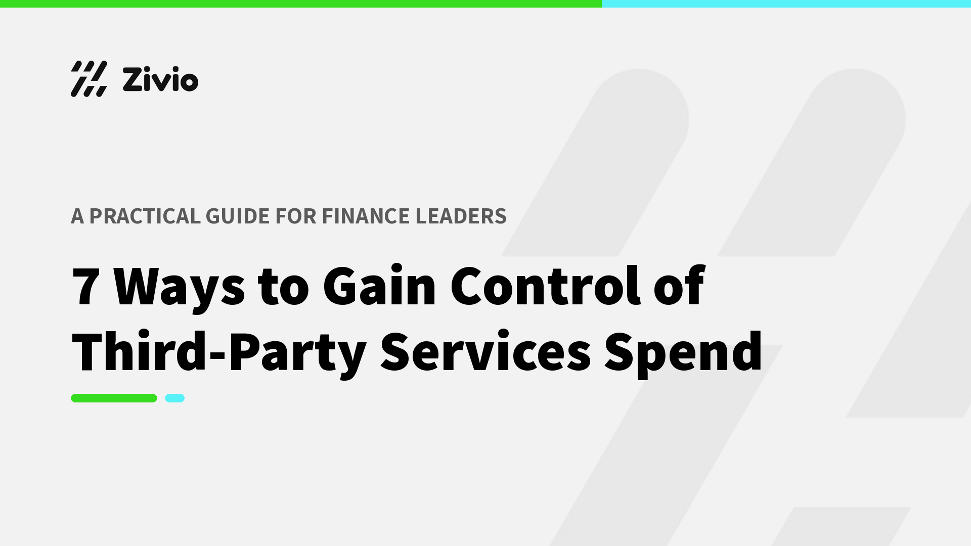 7 Ways to Gain Control of Third-Party Services Spend