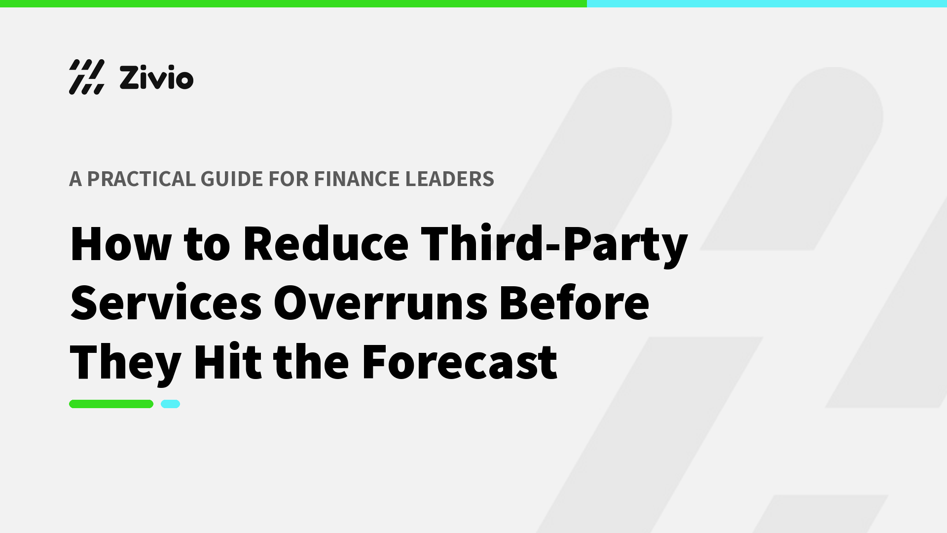 How to Reduce Third-Party Services Overruns Before They Hit The Forecast