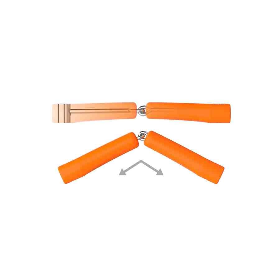 Single+jointed+orange+horse+tack+horse+riding+equipment.jpeg