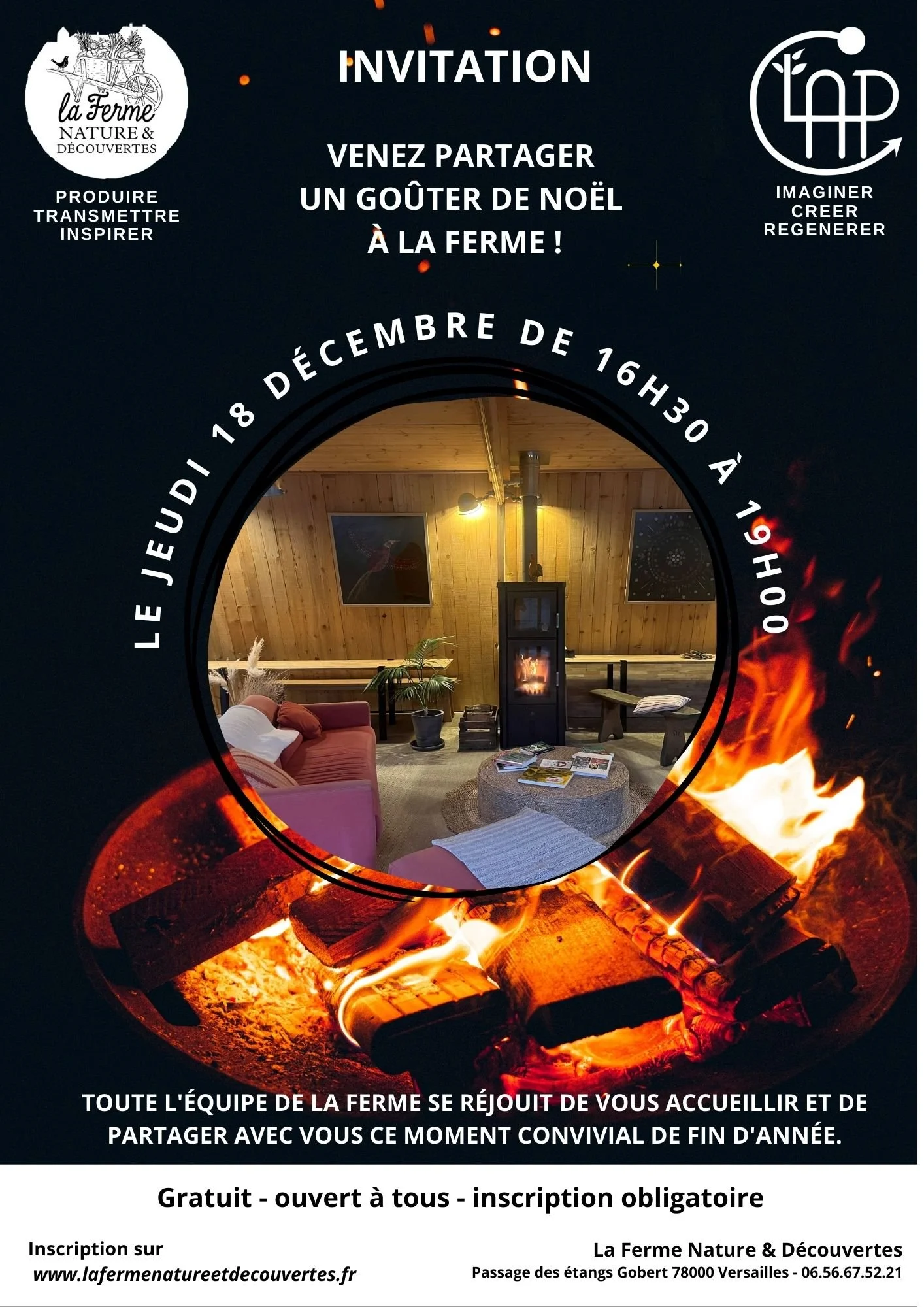Goûter de Noël à la Ferme !