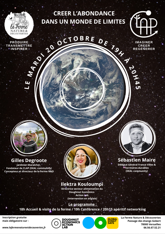 Conférence à la ferme à l'occasion des "Global Donut Days"