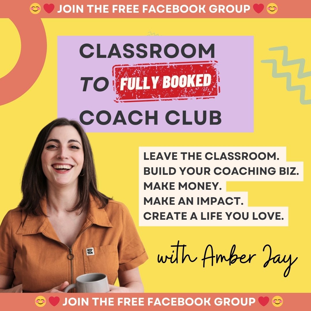 The facebook group is officially AGOGO!

I've been meaning to make this group for a while now, because I feel like there isn't a space online purely for the teacher-turned-coaches community.

So I made one. 💪🏻🔥

If you fancy daily inspiration, edu