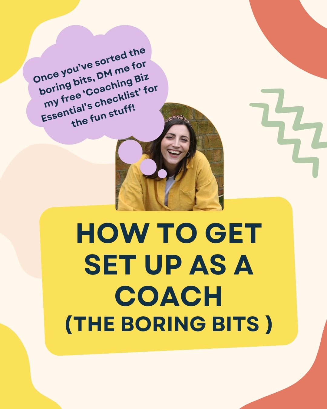 A lot of my clients get really daunted by the business/legal side of setting up as a coach. 
But honestly? It's not that complicated.

✨SAVE this post so you can come back to it whenever you need to!✨

Here are the boring bits you need to know to get