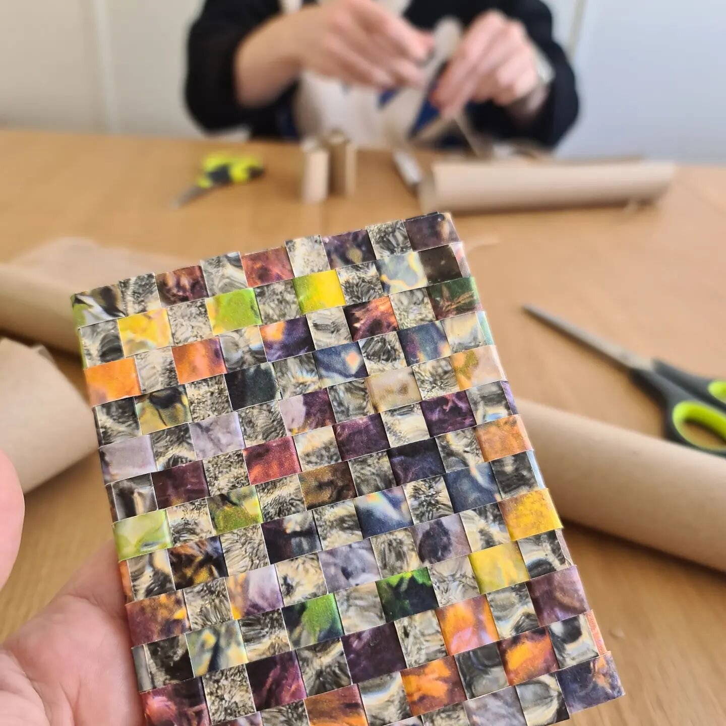 A paper weaving study using photographs of Onehunga Bay, Whitireia.  A christmas present for a very good friend.  Here, I've used two photographs to interweave together a new perspective inspired by flax weaving techniques. 

#art #photooftheday #pho