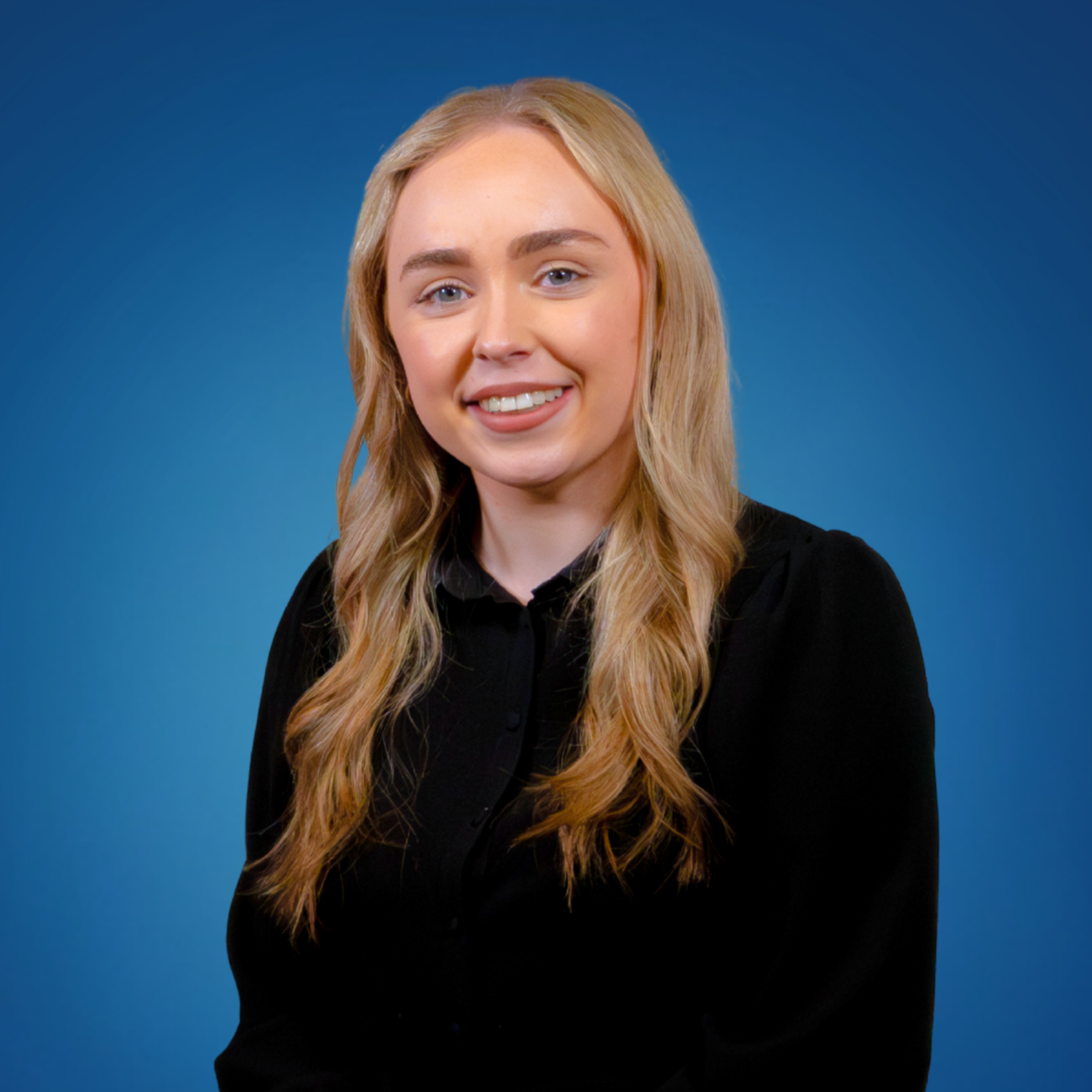 PCS Legal team member portrait wearing black.
